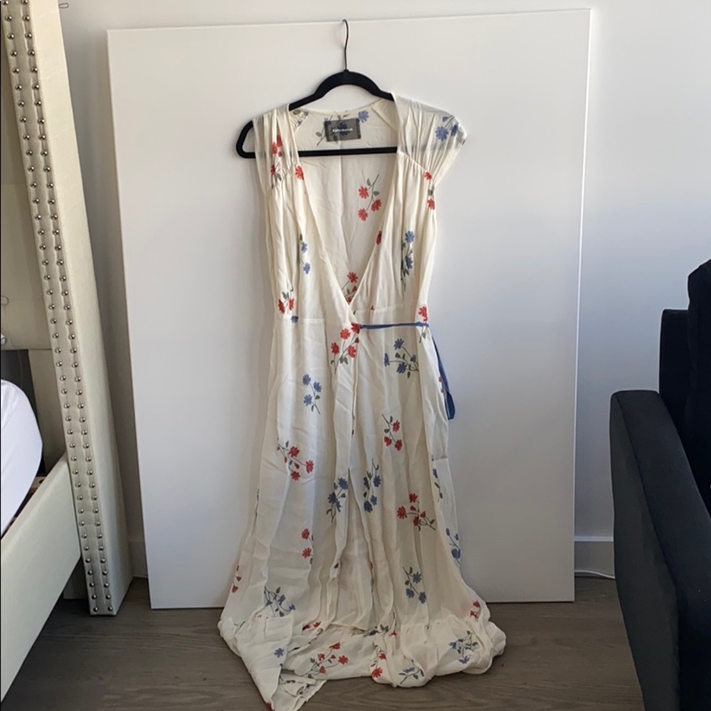 Reformation wrap dress